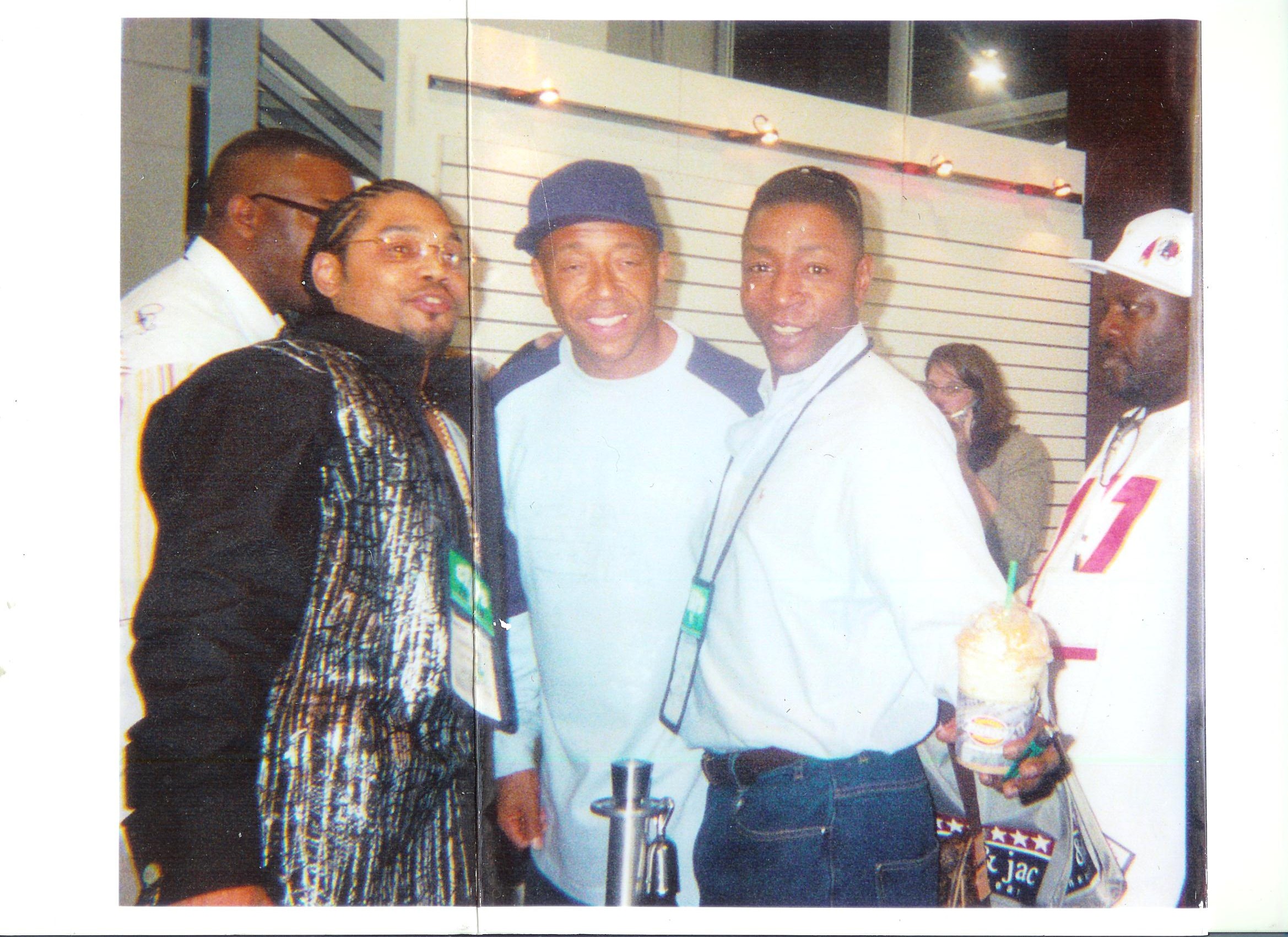 Courtney Brown, jr. Motown Mafia with Russell Simmons